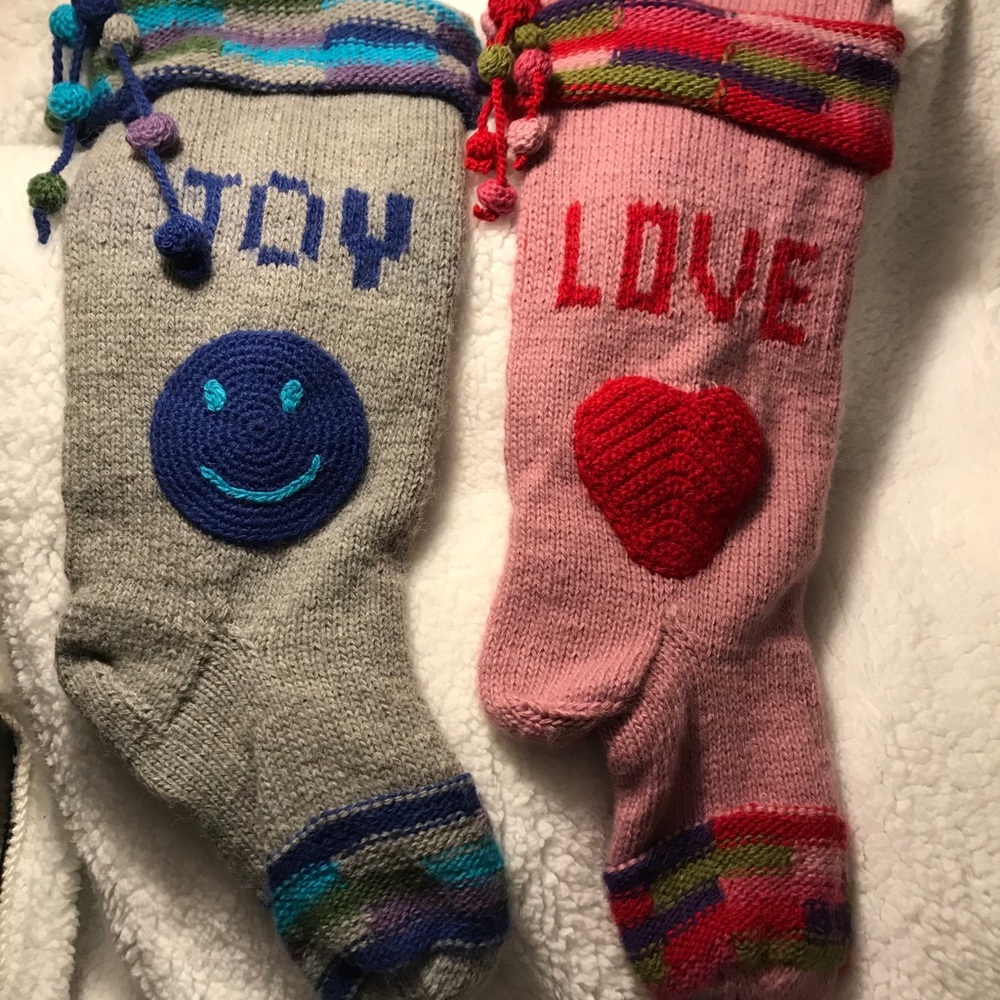 Pair of Handmade (fair trade) stockings